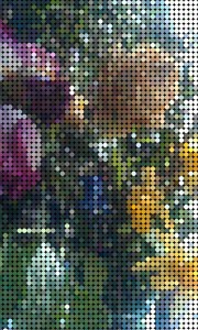 Pixelated Flowers